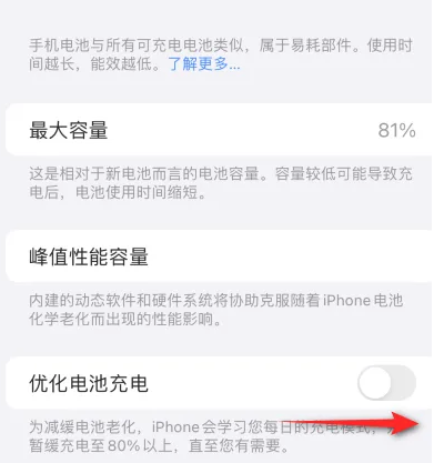 邯山苹果15维修分享iPhone15充电到80%就充不进电了怎么办 