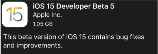 邯山苹果手机维修分享如何升级到iOS15.0 beta5 
