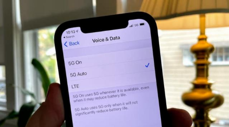 邯山苹果手机维修分享iPhone 12如何打开或关闭5G网络 